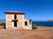 Schisma Eloundas Kreta, Elounda: Rohbau - Luxusvilla mit atemberaubender Aussicht zu verkaufen Haus kaufen